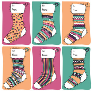 圣誕樹(shù)的矢量發(fā)生器。松樹(shù)和裝飾品的變化